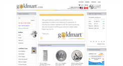 Desktop Screenshot of goldmart.com