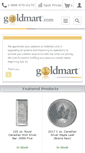 Mobile Screenshot of goldmart.com